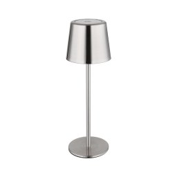 Globo 58482N-LED Lampă de birou VANCOUVER, cu control tactil, reglabilă, reîncărcabilă, 2W/3,7V 2200mAh, crom lucios