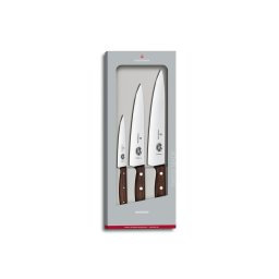 Victorinox - Set de cuțite de bucătărie WOOD, 3 piese, arțar