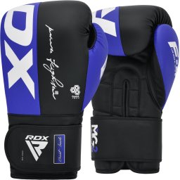 Manusi box sparring RDX F4 - Bleumarin/negru, 12oz