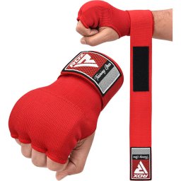 Mănuși Interioare Box RDX cu Gel Shell Shock OEKO-TEX® S-XL - Rosu, XL