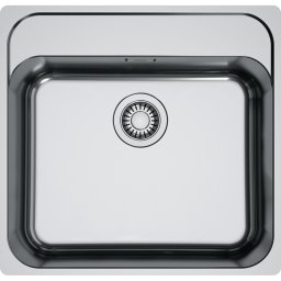 127.0704.667 Chiuveta bucatarie Franke Smart SRX 210-50 cu 1 cuva, 530x510mm, inox lucios
