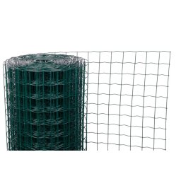 Plasa gard EUROPLAST 2 m, 25 m, 50x50 mm, sarma 2,2 mm, verde RAL 6005