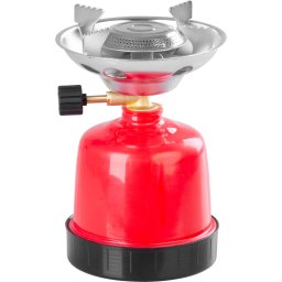 Aragaz de camping Strend Pro 1002B pe cartus perforabil, 0,9 kW