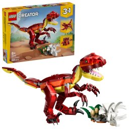 LEGO Creator 3 in 1 Dinozaur feroce, set constructie 283 piese, 8+ ani