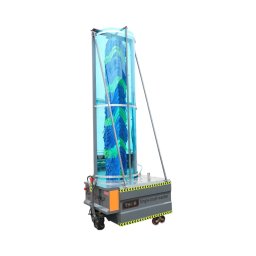 Masina electrica automata de spalat autobuze si camioane THOR 48V, 1800W