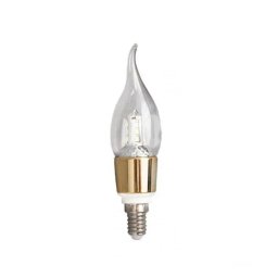Bec LED E14 tip lumanare 9W, lumina rece 6000K pentru lustre si aplice