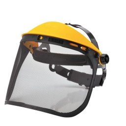 Masca protectie pentru fata tip casca viziera de plasa