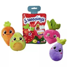 Squeezlings: Jucării de pluș surpriză cu legume și fructe