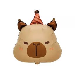 Balon folie capibara de zi de naștere - 48 x 38 cm