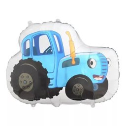 Balon folie Tractor Albastru - 51x38 cm