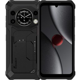 Telefon Fossibot F117, 4G, Dual SIM, 6.75 120Hz, 8-Core T615, 8GB RAM, 256GB,NFC, 10000mAh, Android 15, Black