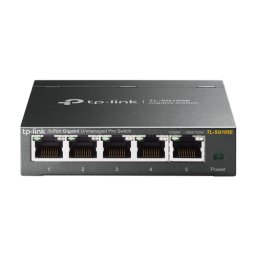 Switch Easy Smart, 5 porturi RJ45 Gigabit, Managed - TP-Link TL-SG105E