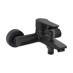 Baterie cadă-duș FERRO RITTO BLACK BTR1BL, negru mat, design unic atemporal și rafinat