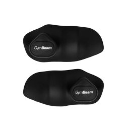 GymBeam Mânere din silicon Black