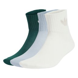 ADIDAS ORIGINALS Șosete ecru / albastru pastel / verde închis / alb