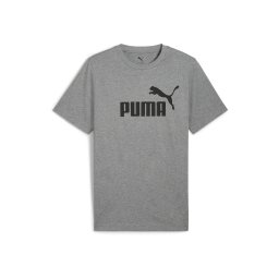 PUMA Tricou funcțional 'Essentials No. 1' gri închis / negru