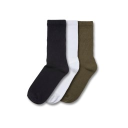 Urban Classics Șosete kaki / negru / alb