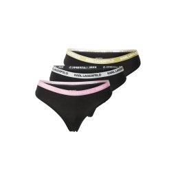 Karl Lagerfeld Tanga crem / oliv / roz / negru