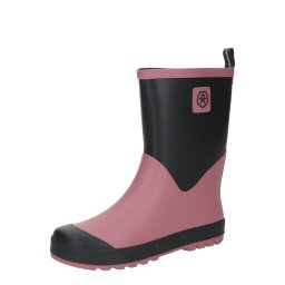 COLOR KIDS Cizme de cauciuc roz pal / negru