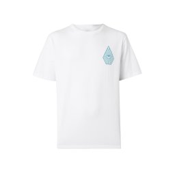 Volcom Tricou 'ALL SEEING' albastru pastel / albastru deschis / roz / alb