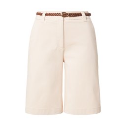 COMMA Pantaloni eleganți crem