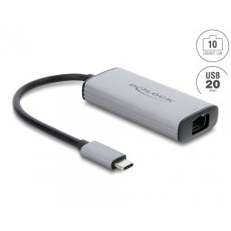 Adaptor USB type C la RJ45 10 Gigabit LAN, Delock 81590