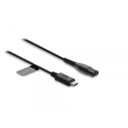 Cablu de alimentare USB type C 4.3V pentru aparate de ras electrice Philips OneBlade 360 Face + Body 1m, Delock 91792