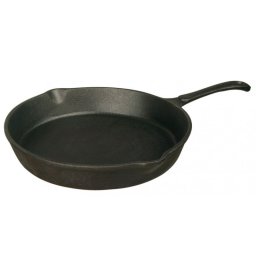 Tigaie Kinghoff KH 2252, 25,5 cm, Fonta, Inductie, Maner confortabil, Negru