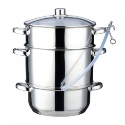Extractor de suc Klausberg KB 9032, 28 cm, 8 litri, 4 piese, pentru plite cu inducție, din oțel inoxidabil