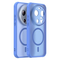 Husa de protectie Techsuit HaloFrost II MagSafe compatibil cu Xiaomi 17 Ultra, Albastru Cer