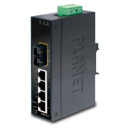 Switch PLANET ISW-511 network switch Unmanaged L2 Fast Ethernet (10/100) Black