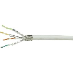 Cablu CPV0043, CAT.6, CCA S/FTP, Alb, 50m