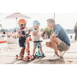 Scoot & Ride Highwaykick 1 Kids Three wheel scooter Peach