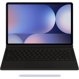 Husa tip Book Cover Keyboard Galaxy Tab S10 Plus / Tab S9 Plus / Tab S9 FE Plus Black