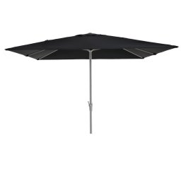 Umbrela terasa, aluminiu/poliester, 285 x 285 cm, H 271 cm, gri antracit