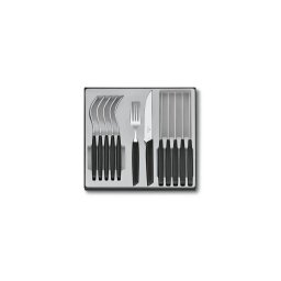 Victorinox - Set de tacâmuri SWISS MODERN, 12 piese, negru