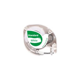 Etichete AIMO compatibile DYMO LetraTag, 12 mm, verde pe alb, pentru organizare pe categorii si codificare vizuala, Q5236