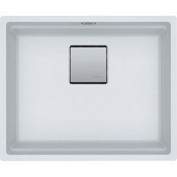 125.0749.655 KUBUS 2 PRO COLORLINE Chiuveta Fragranite KNG PRO 110-52 Bianco
