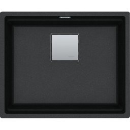 125.0529.601 Chiuveta bucatarie Franke Kubus 2 KNG 110-52, 52x42cm, fragranite, Nero