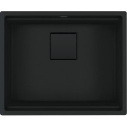 125.0718.450 Chiuveta bucatarie Franke Kubus 2 KNG 110-52, 52x42cm, fragranite, Matte Black