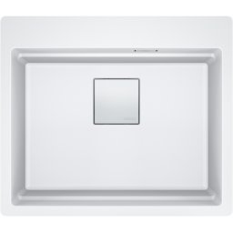 114.0749.555 KUBUS 2 PRO Chiuveta Fragranite KNG PRO 610-53 Bianco