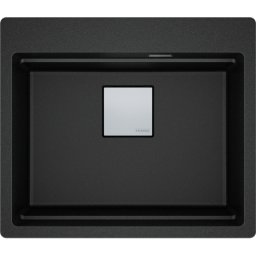 114.0749.560 KUBUS 2 PRO Chiuveta Fragranite KNG PRO 610-53 Nero