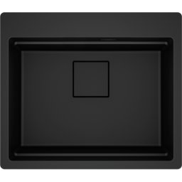 114.0749.632 KUBUS 2 PRO COLORLINE Chiuveta Fragranite KNG PRO 610-53 Matte Black