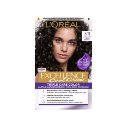L'Oreal Paris Excellence Cool Hair Vopsea de par 3.11 Ultra Ash Dark Brown