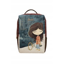 Rucsac damă TRAVEL TULIP din material textil, Anekke 43575-001 Multicolor