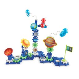 Set de constructie Gears Aventuri Spatiale, 77 piese, STEM, 4+ ani