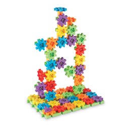 Set de constructie cu roti dintate, 100 piese, 3+ ani