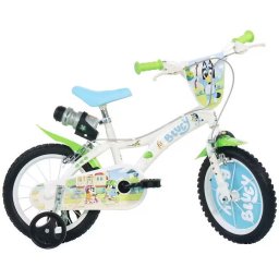 Bicicleta pentru copii 14 inch Bluey, cu roti ajutatoare detasabile