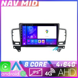 Navigatie Android Mercedes ML W166 NTG4.5 cu ecran 720P, 4GB+64GB si CarPlay