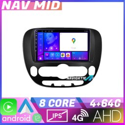 Navigatie Android Kia Soul 2014-2019 EDOTEC Lite GPS 4GB RAM 64GB CarPlay
